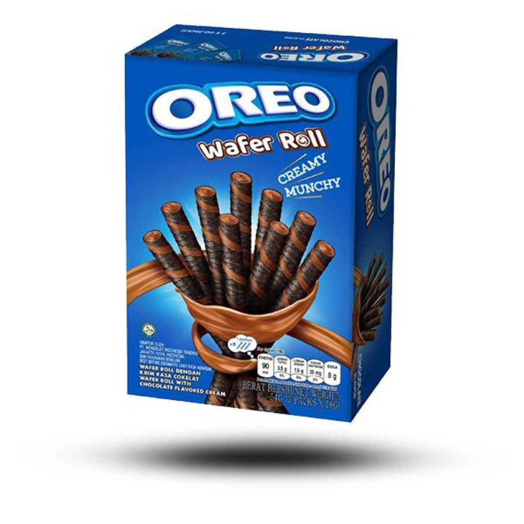 OREO WAFER ROLL CHOCOLATE 20X54G